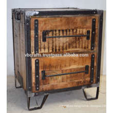 Industrial Loft Rustic Drawer Cabinet